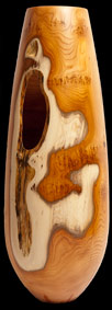 tall yew vase